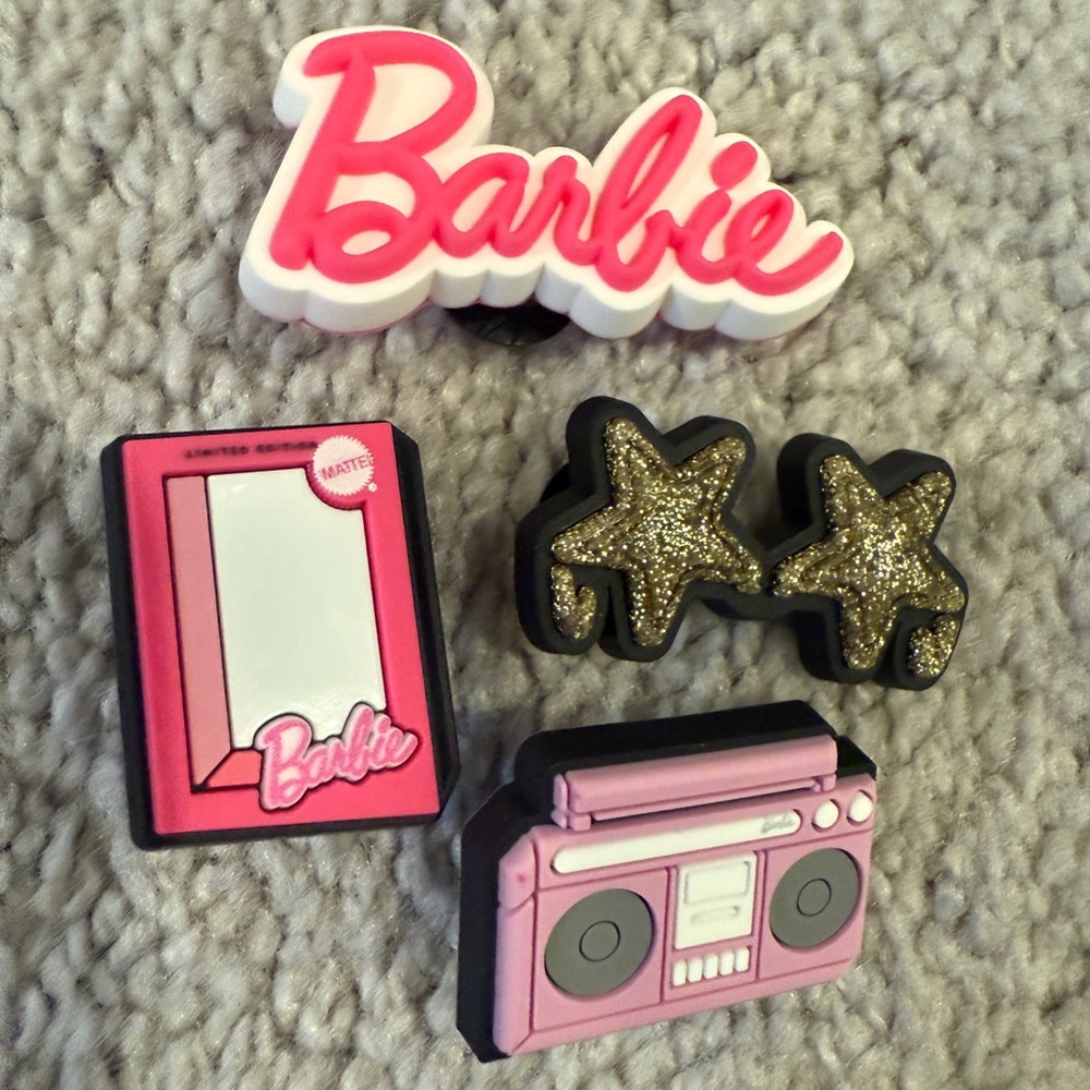 Brand New CROCS Barbie Jibbetz